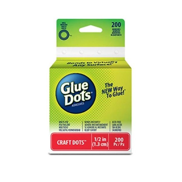 Glue Dots Glue Dots 189410 Craft Adhesive Dot Roll 189410